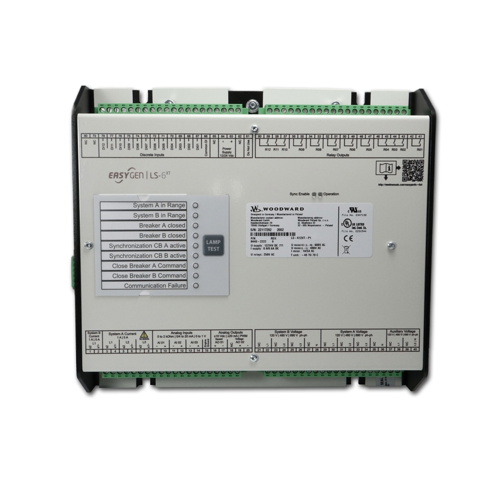 Woodward: CONTROL-LS-612XT-P1